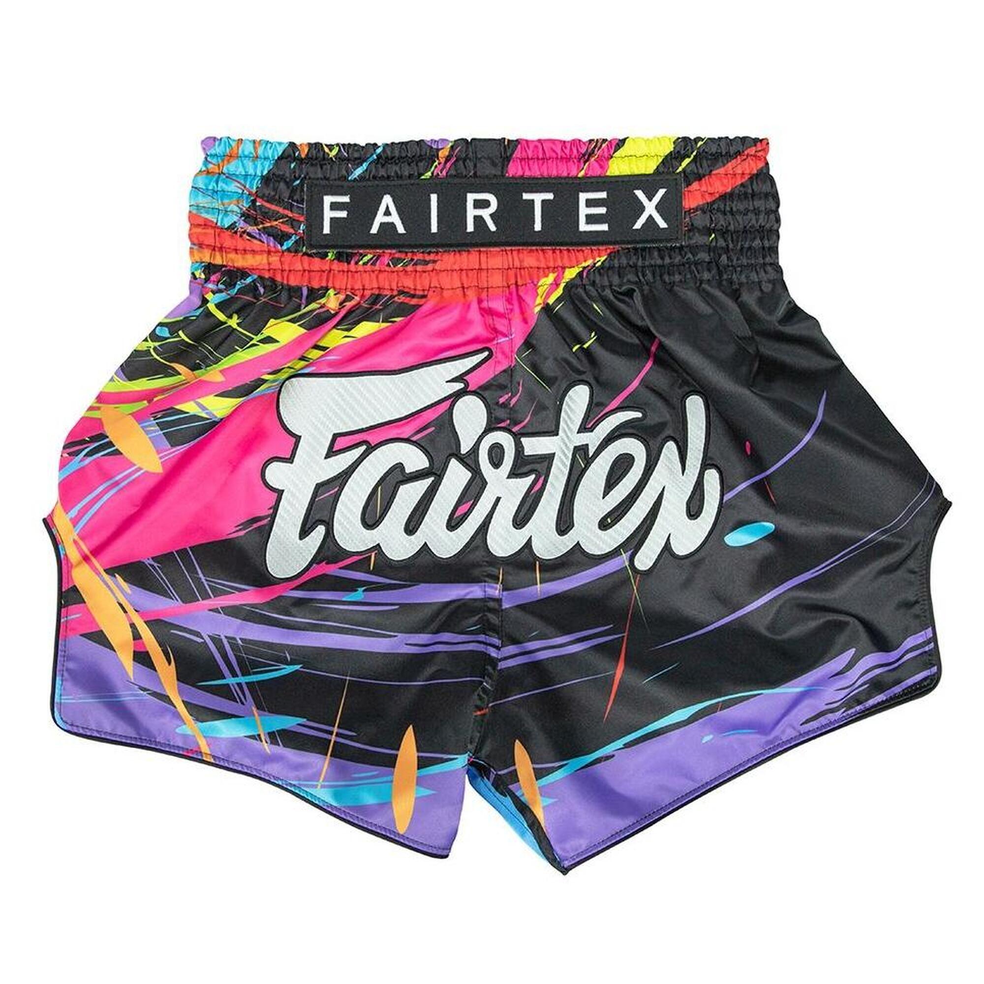 FAIRTEX Fairtex trenky na Thajský box BS1934 World Music - černá Velikosti: XXXL