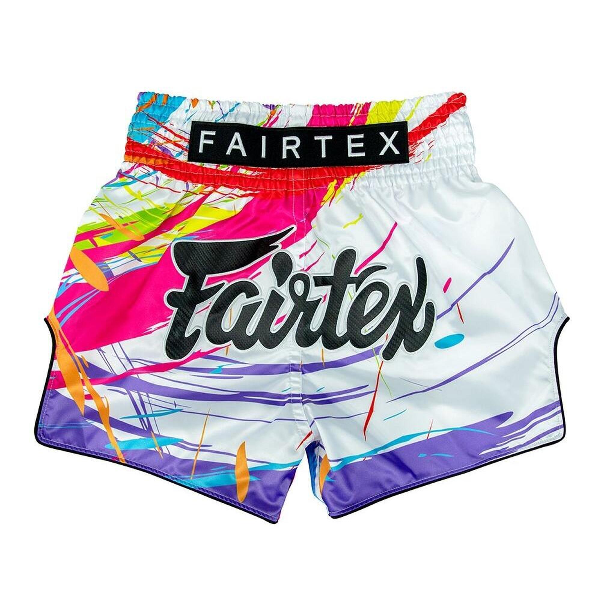 FAIRTEX Fairtex trenky na Thajský box BS1933 World Music - bílá Velikosti: XXXL