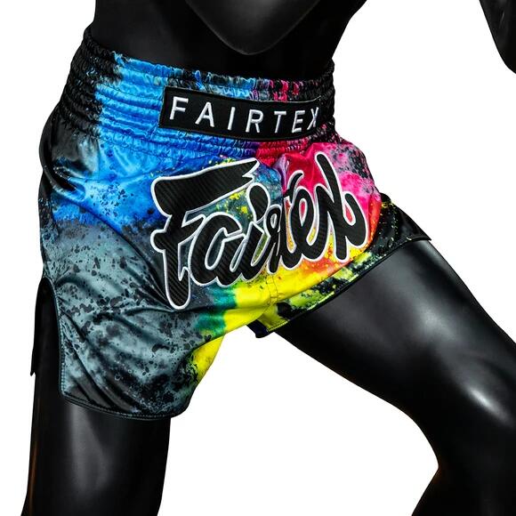 Fairtex trenky na Thajský box BS1938 Black Acid Jazz Velikosti: XL 5/5