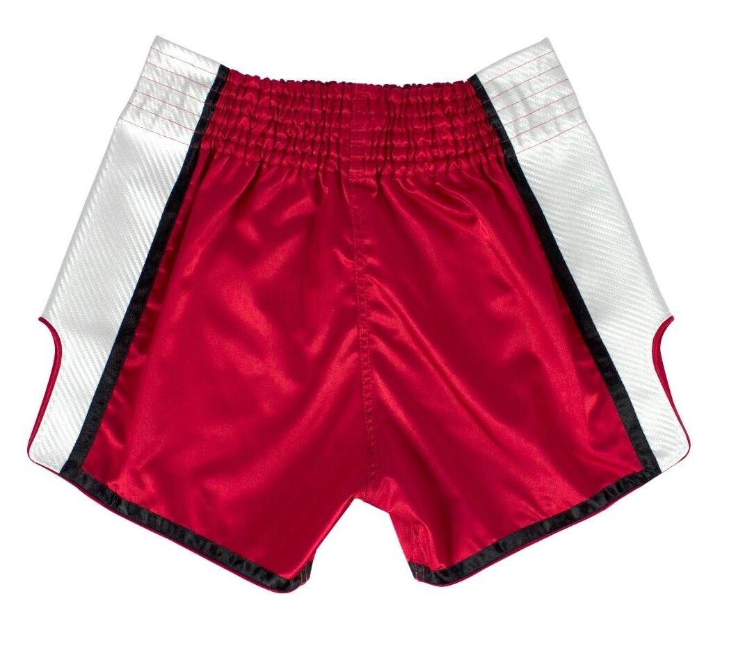 Fairtex trenky na Thajský box BS1704 - červená/bílá Velikosti: XXXL 2/4