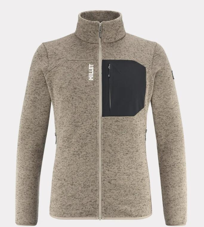 Fleecejas Urban Look voor heren CHAMONIX KNIT 6/6
