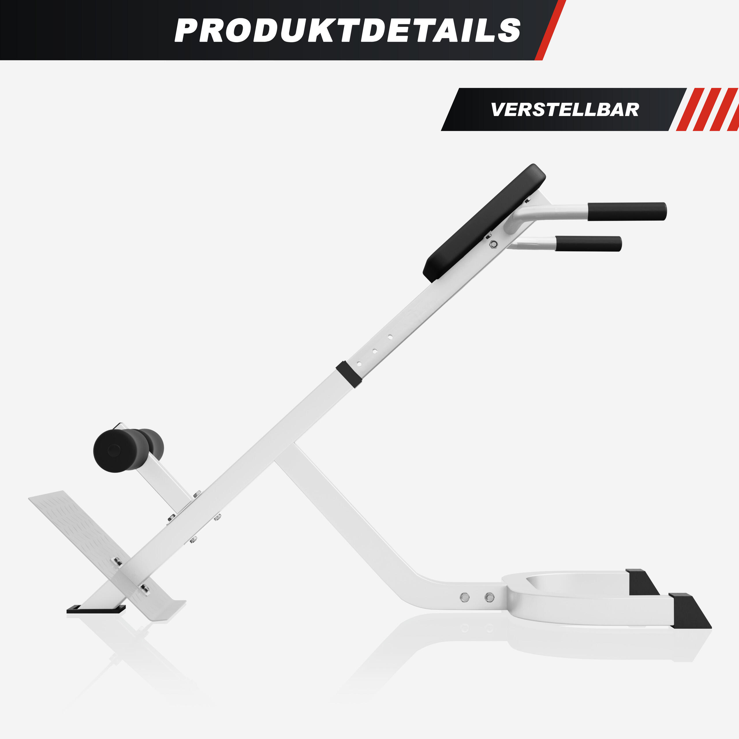 APPAREIL DE MUSCULATION POUR LE DOS | HYPEREXTENSION | MUSCULATION 5/7