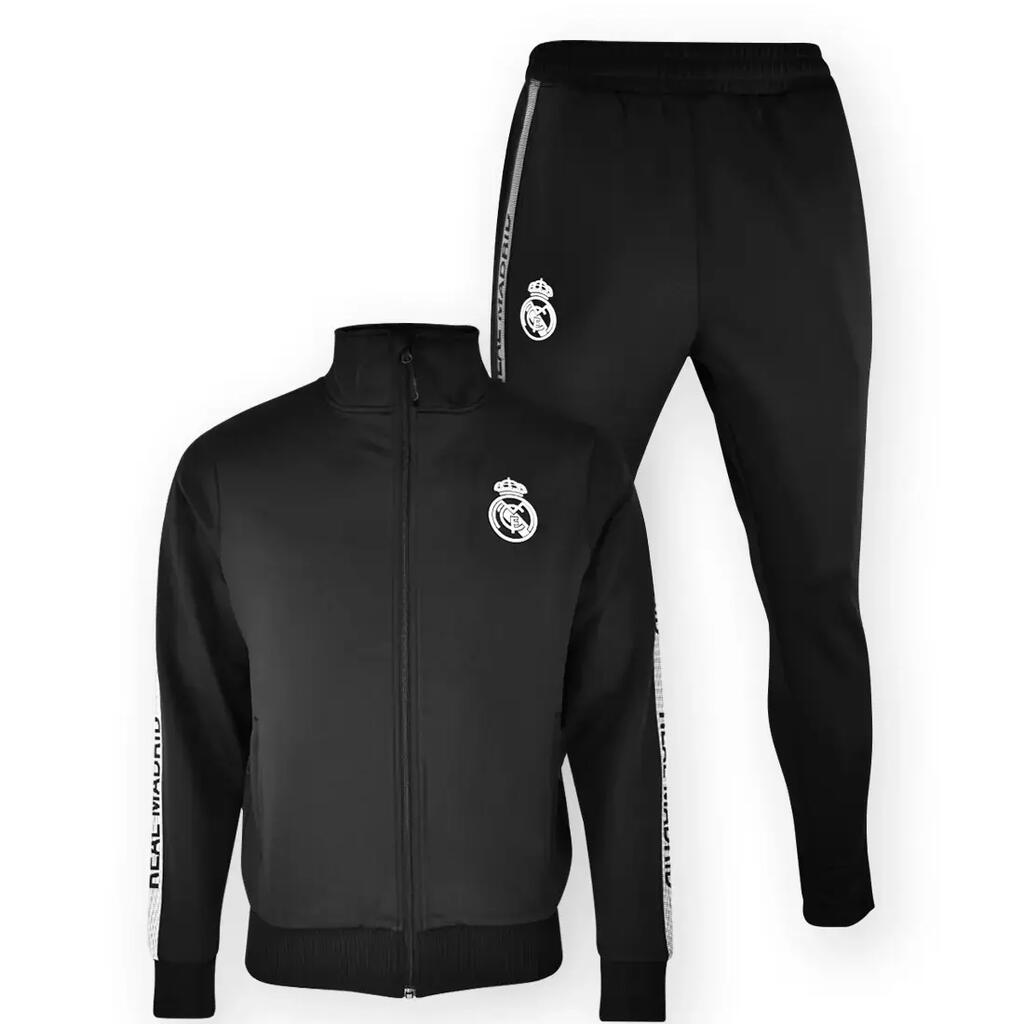Real Madrid Training Suit Kids 25/26 - Black
