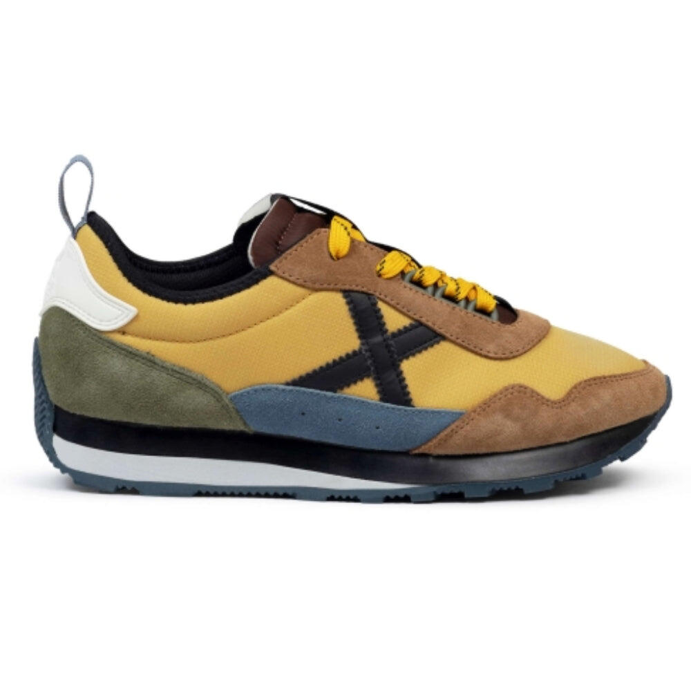 Munich - Baskets Munich Modèle Um 86 Couleur Jaune - Chaussures De Sport - Jaune - Decathlon