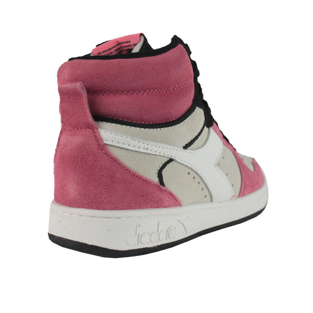 Diadora Magic Basket Mid Suede Wn 501.179011 01 C9996 White/Tea Rose/Black 5/5