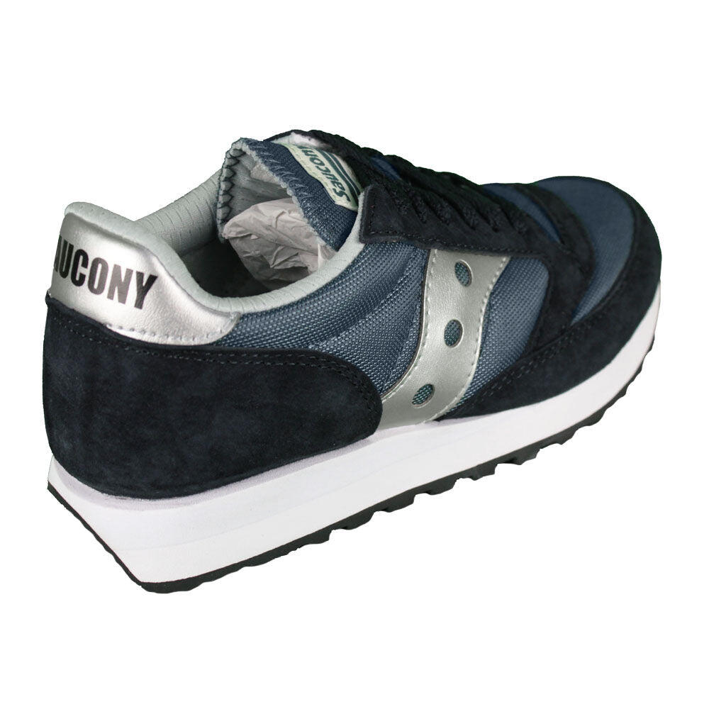 Saucony Jazz 81 S70539 1 Navy/Silver 3/4