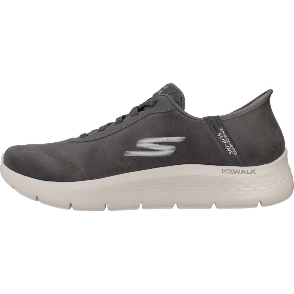 Baskets Skechers Modèle Slip - Ins Go Walk Flex - Smoot Couleur Gris 2/7