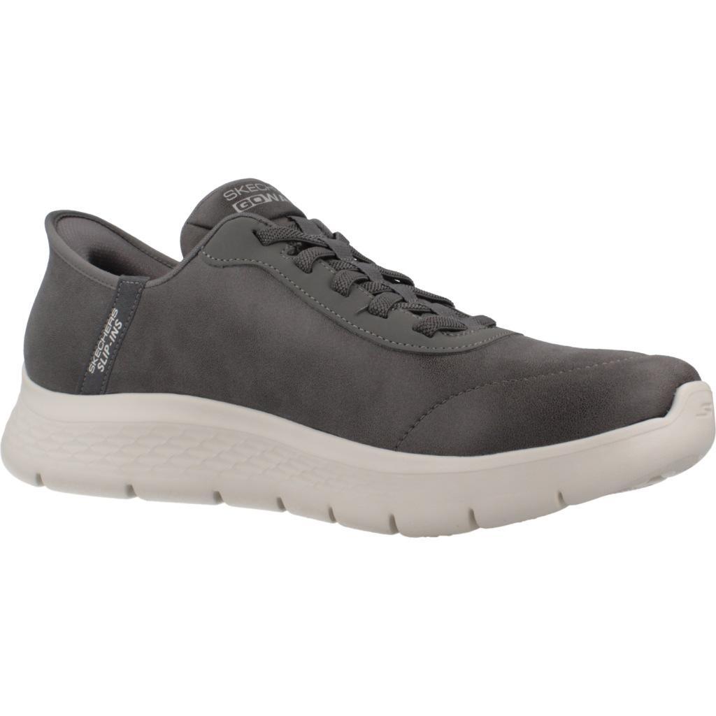 Baskets Skechers Modèle Slip - Ins Go Walk Flex - Smoot Couleur Gris 5/7