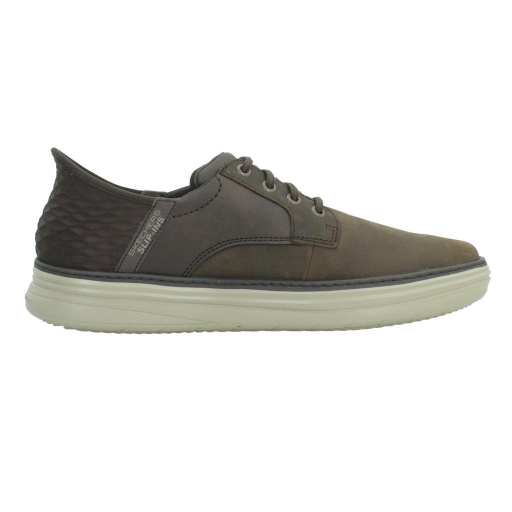 Buty SKECHERS SLIP INS HYLAND - RADLEY Brązowy 4/5