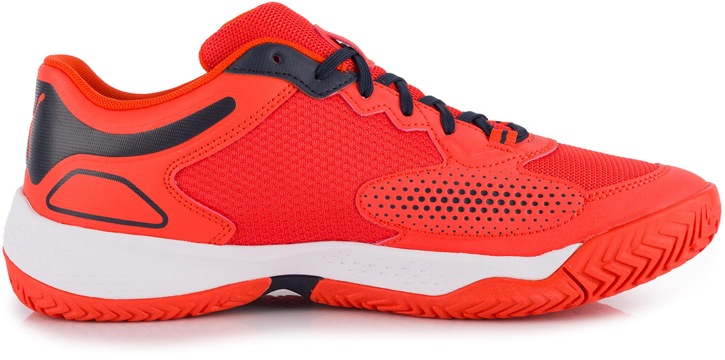 Buty męskie sportowe sneakersy do padla czerwone PUMA SOLARCOURT RCT 3/7
