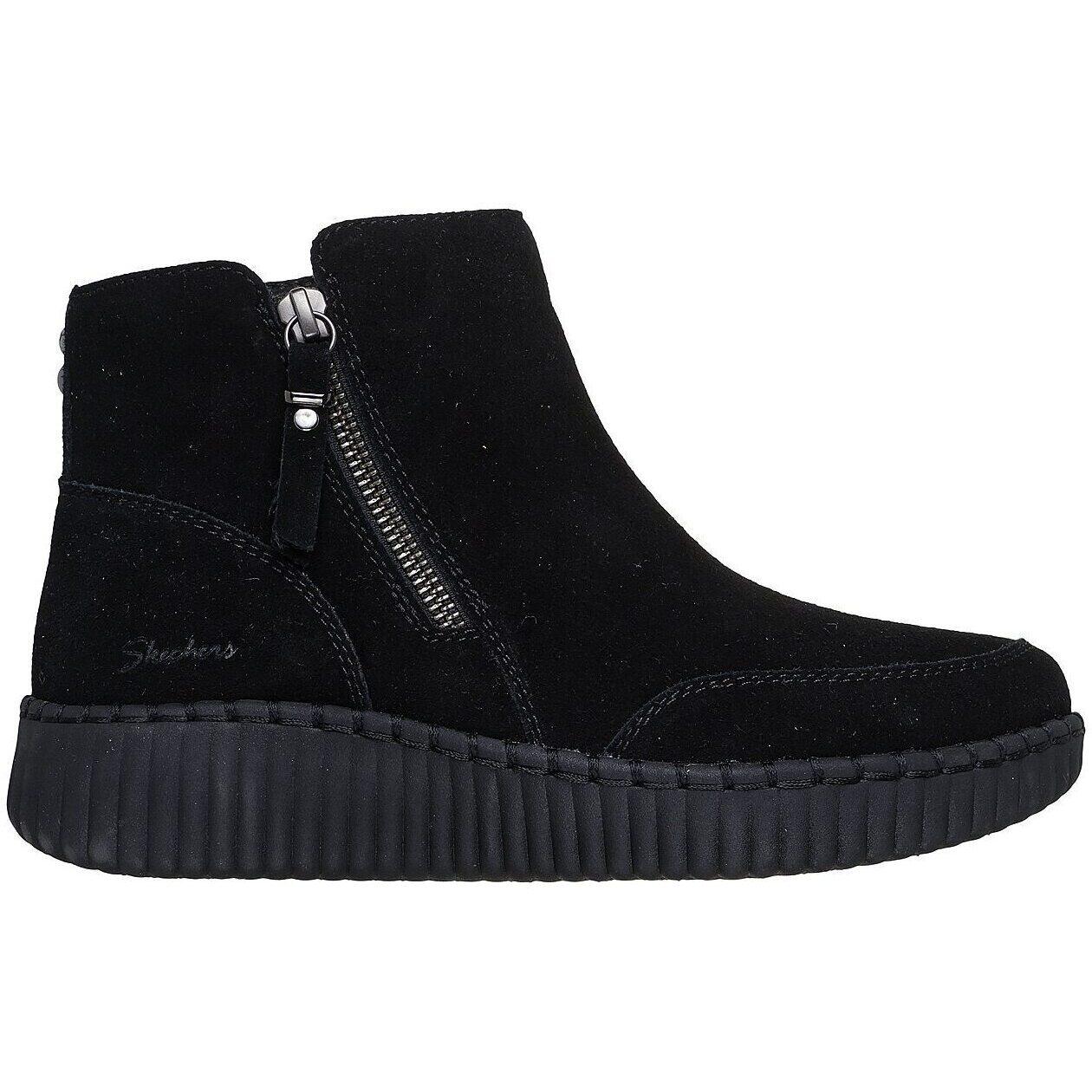 Bottes Skechers Wilshire Blvd - Weekend Crush, Noir, Femmes 3/5