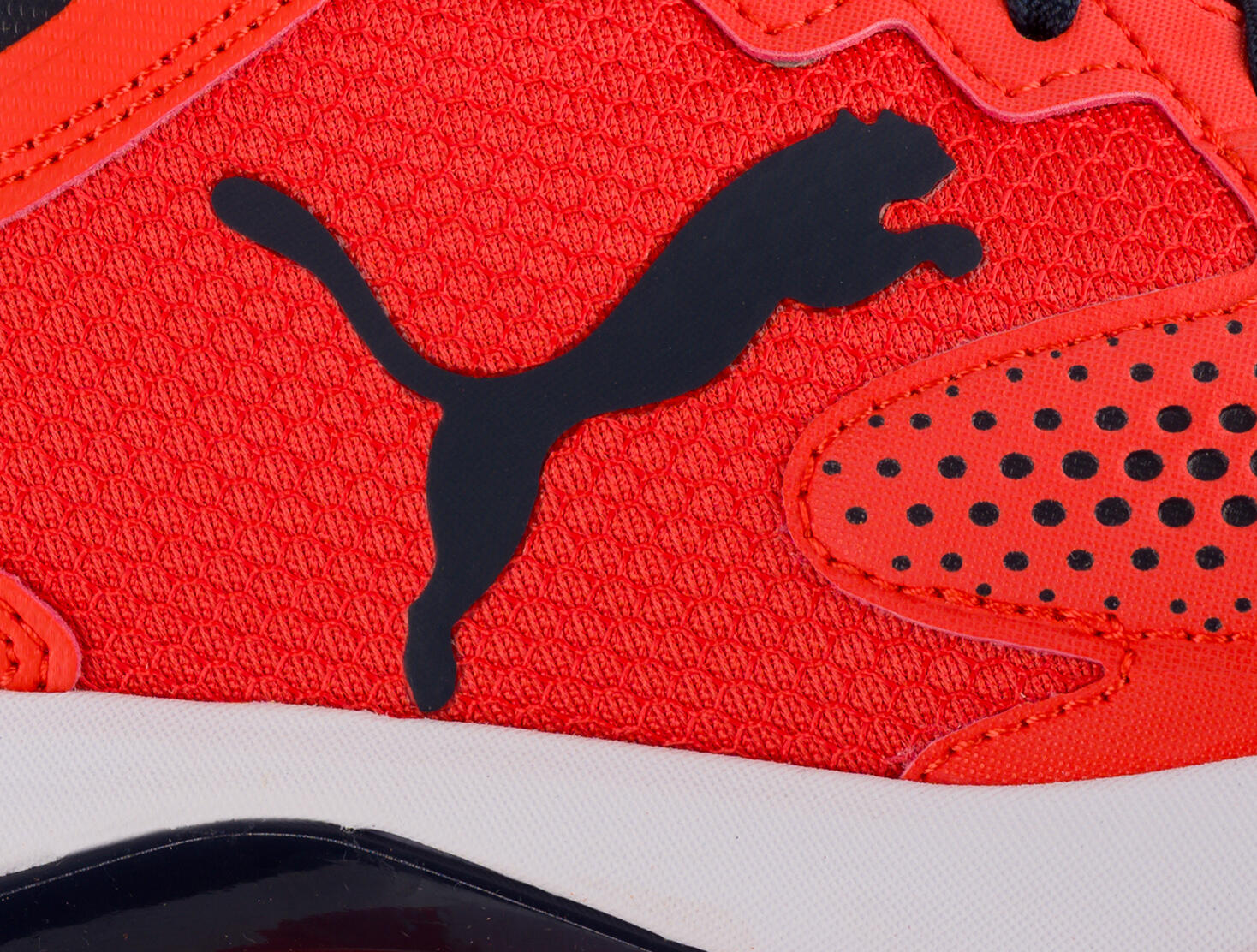 Buty męskie sportowe sneakersy do padla czerwone PUMA SOLARCOURT RCT 5/7
