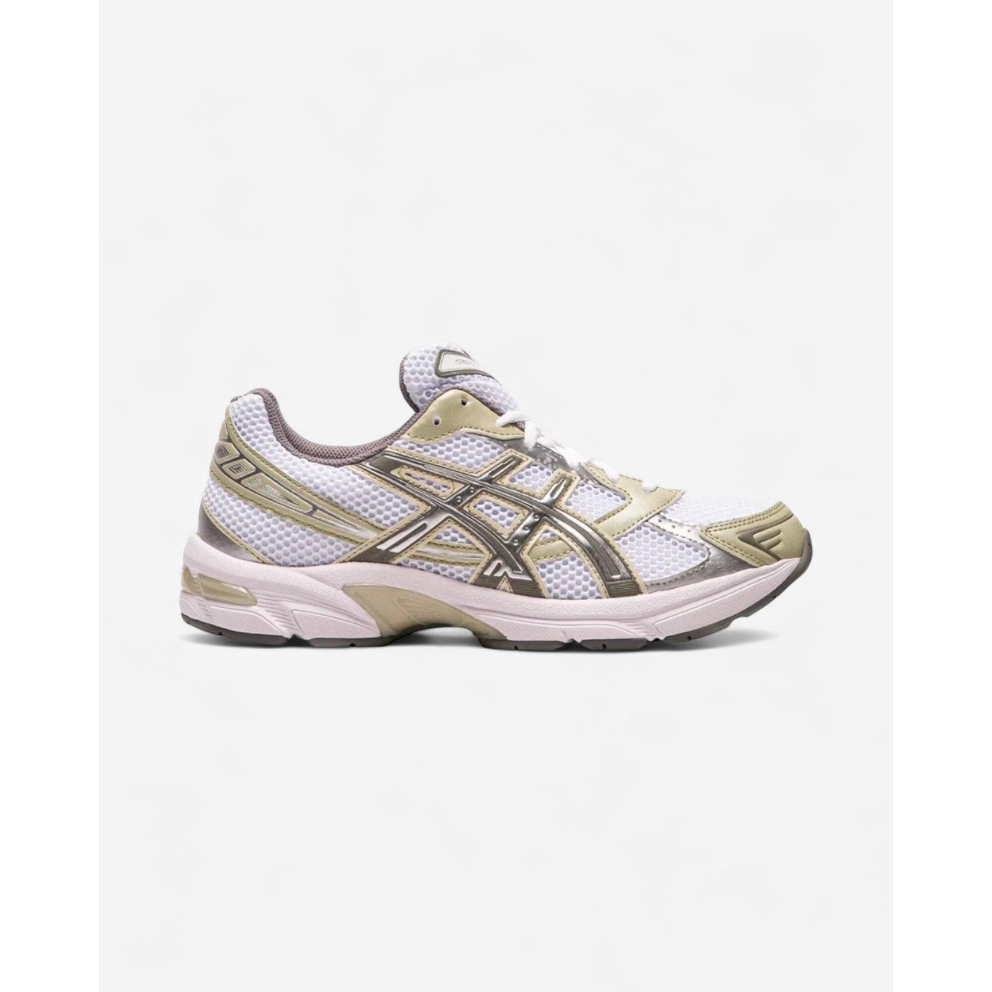Asics - Asics Gel-1130 White Dried Leaf Green (women's) - Baskets - Blanc - Decathlon