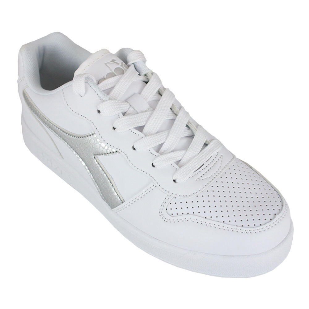 Diadora Playground Gs Girl 101.175781 01 C0516 White/Silver 2/4