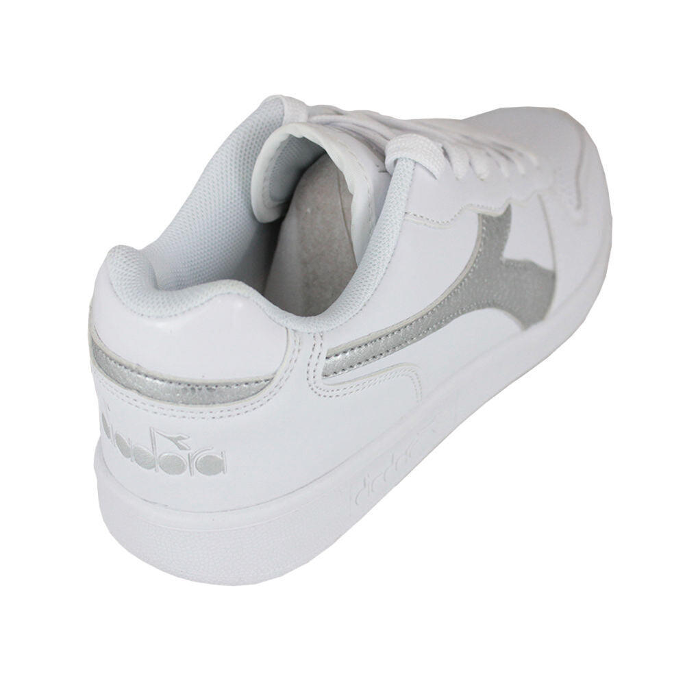 Diadora Playground Gs Girl 101.175781 01 C0516 White/Silver 4/4