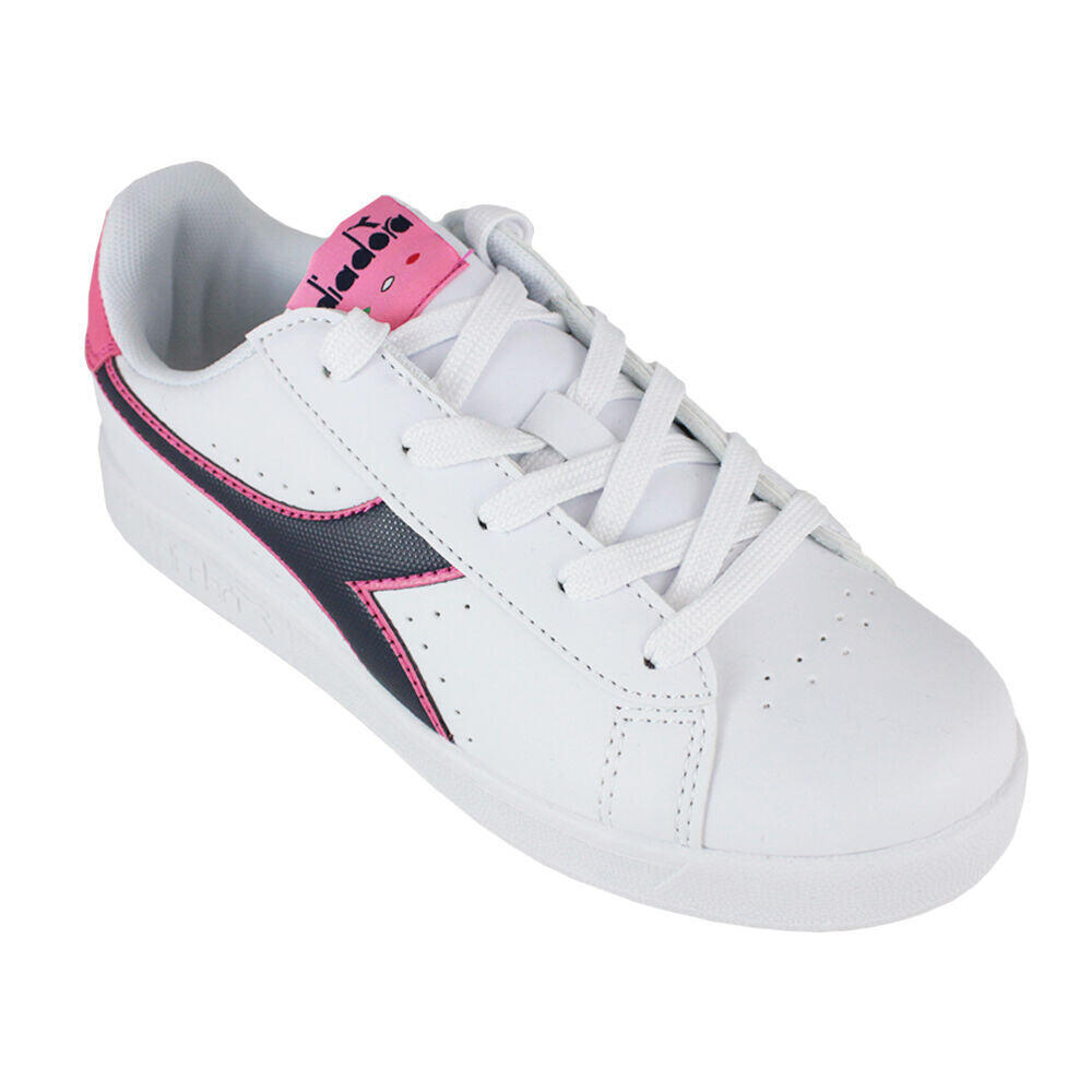 Diadora Game P Gs 101.173323 01 C8593 White/Black Iris/Pink Pas 2/5