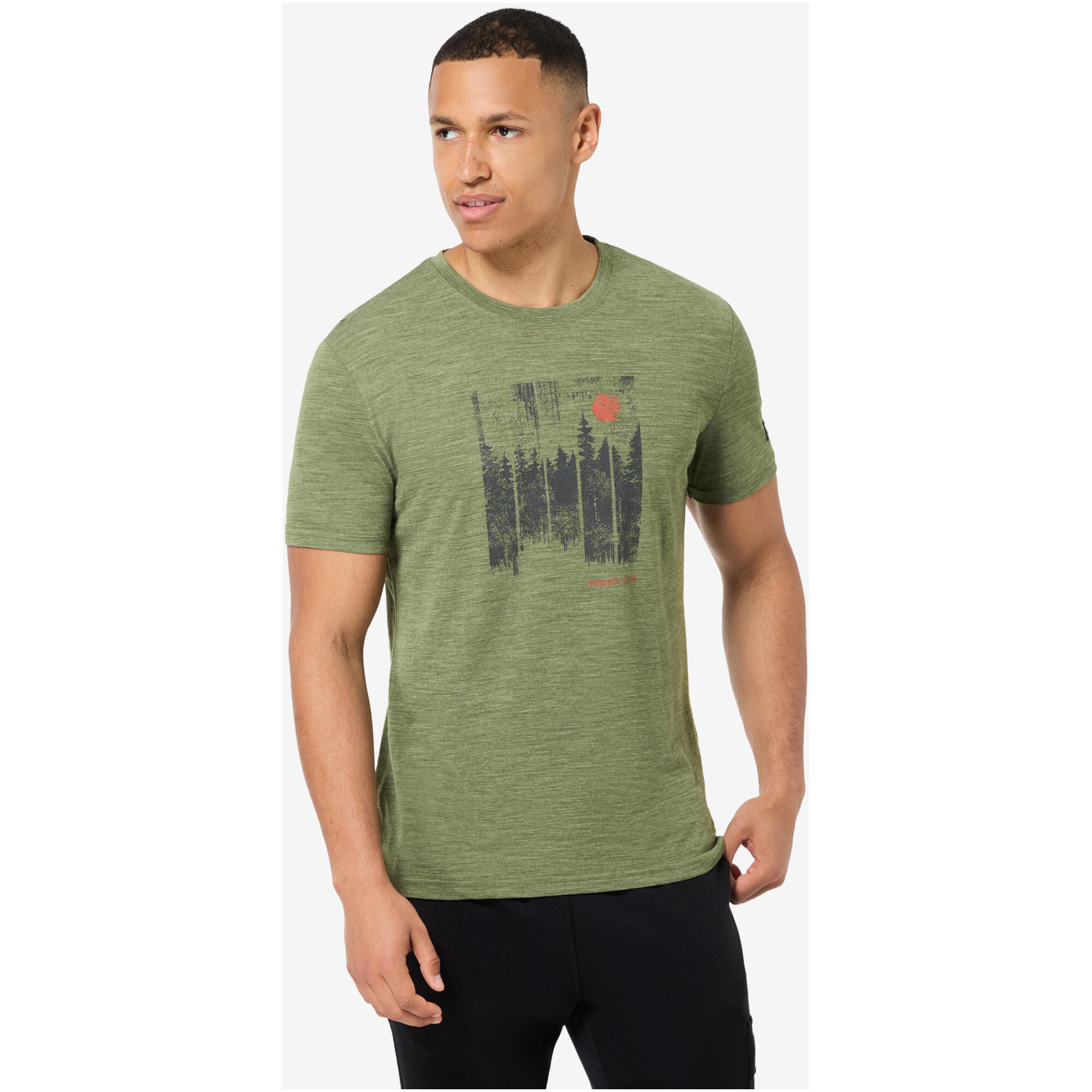 Koszulka SUPER.NATURAL M WONDER WALD TEE 3/6