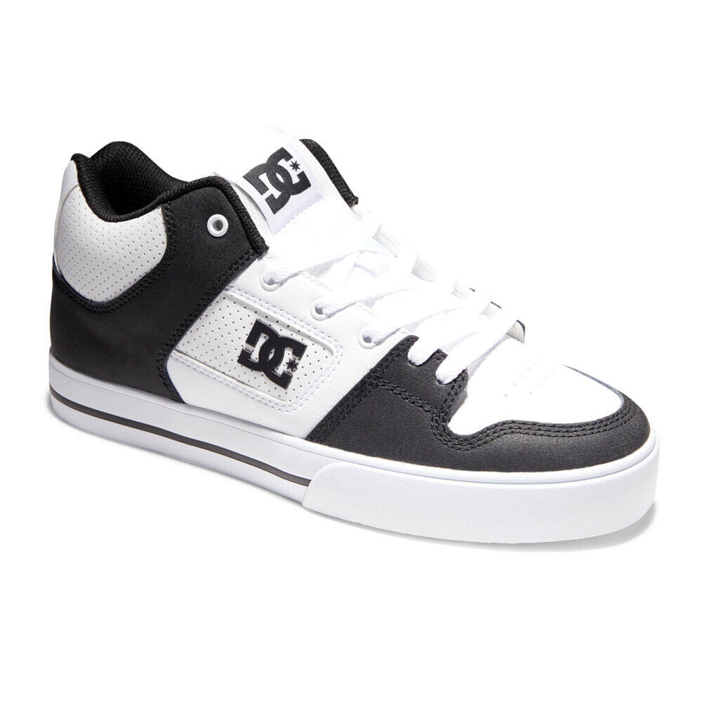 DC Shoes Pure Mid Adys400082 White/Black/White (Wbi) 2/4