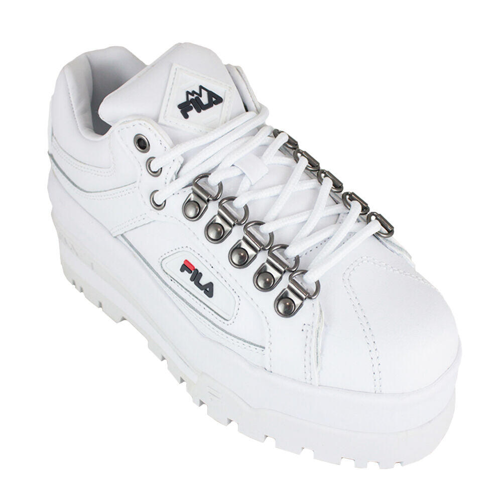 Fila - Baskets Fila Modèle 5hm00524-125 Pour Femmes - Chaussures De Sport - Blanc - Decathlon
