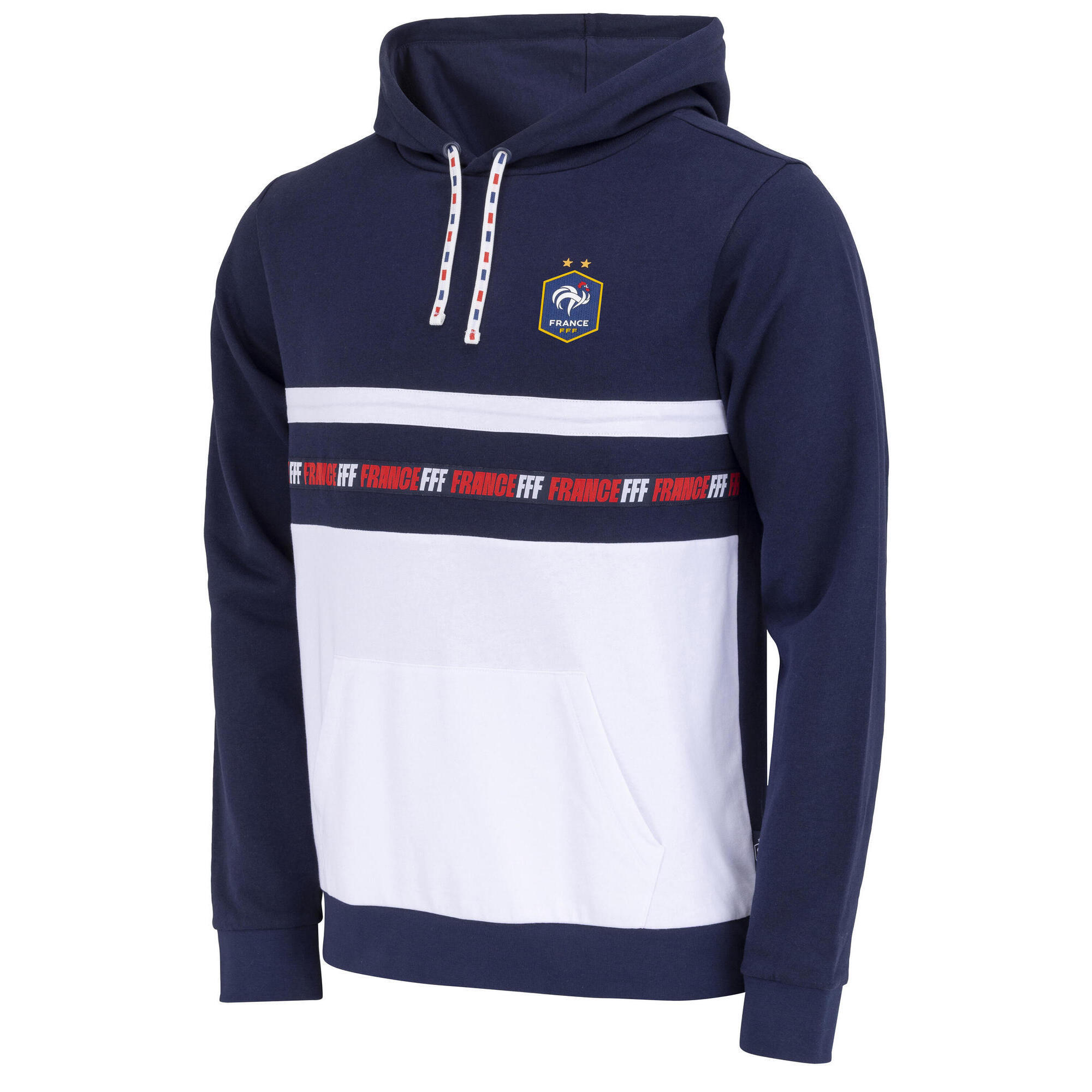 Fff - Sweat Capuche Fff - Collection Officielle Equipe De France De Football - Sweat-shirt - Bleu - Decathlon