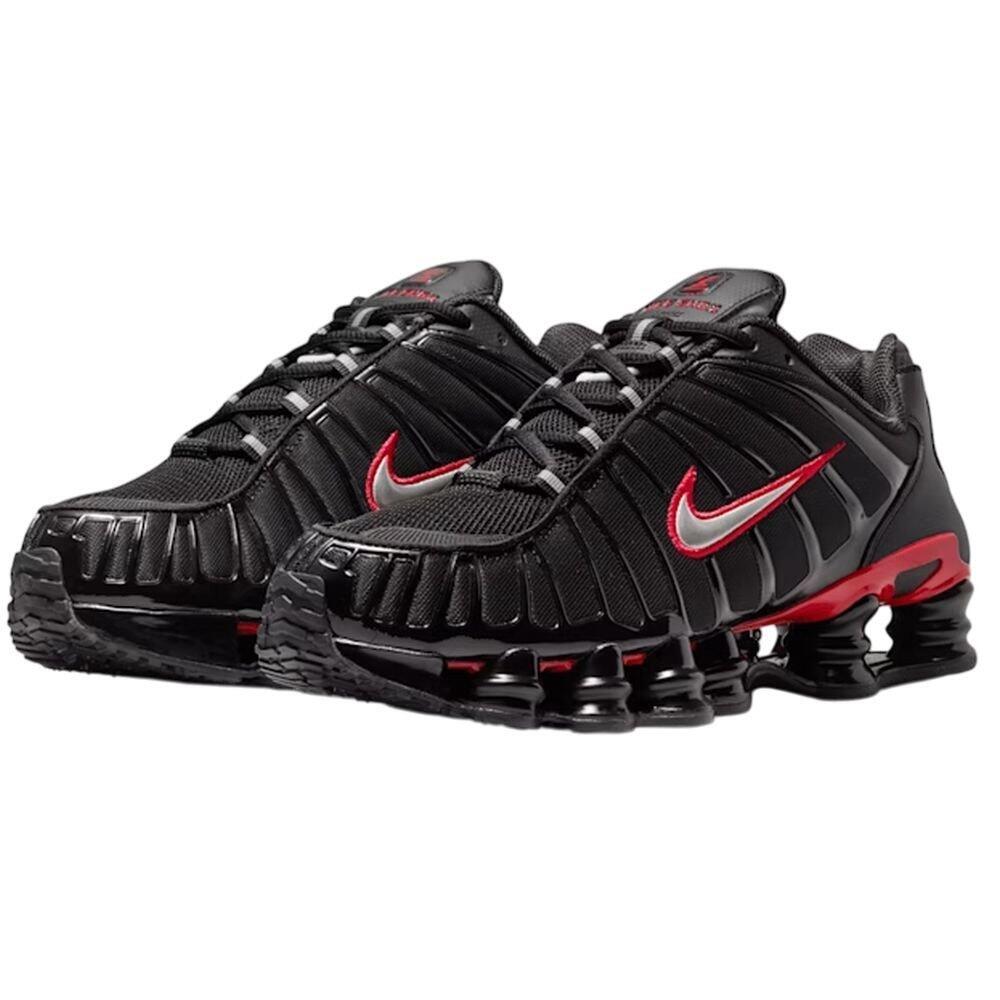 Nike Shox Tl Black University Red 3/6