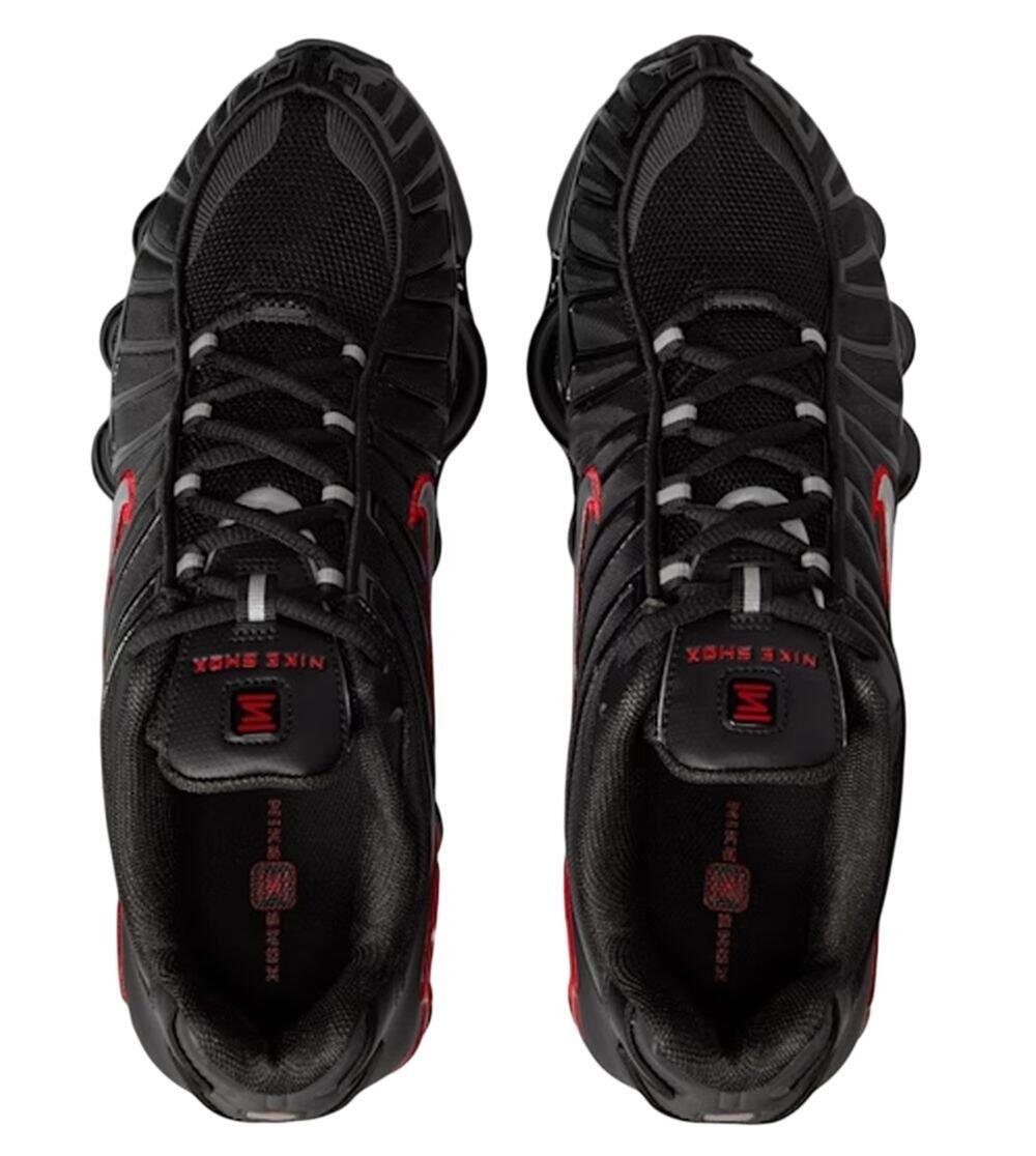 Nike Shox Tl Black University Red 4/6