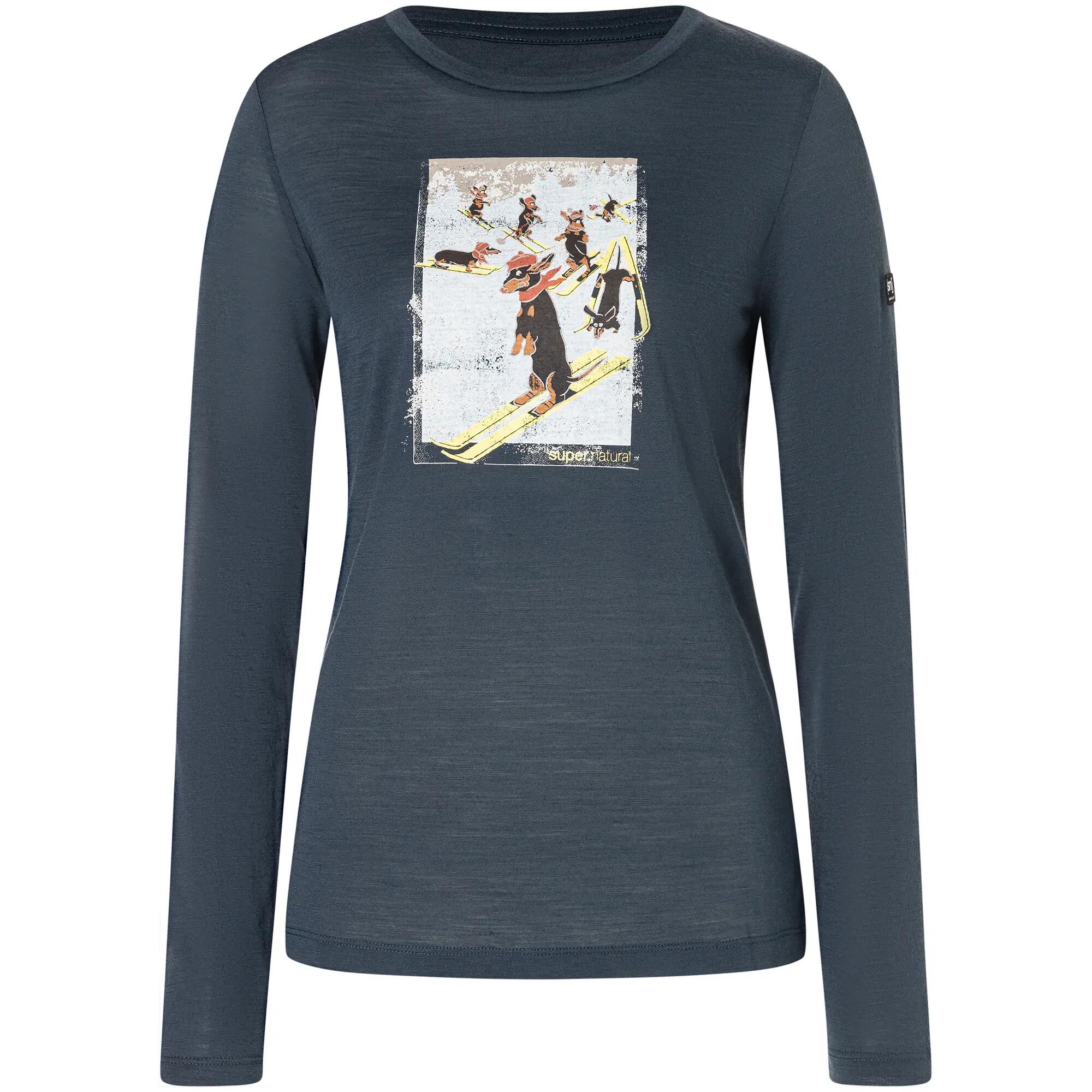Longsleeve SUPER.NATURAL W DACHSHUND PARTY LS 4/5