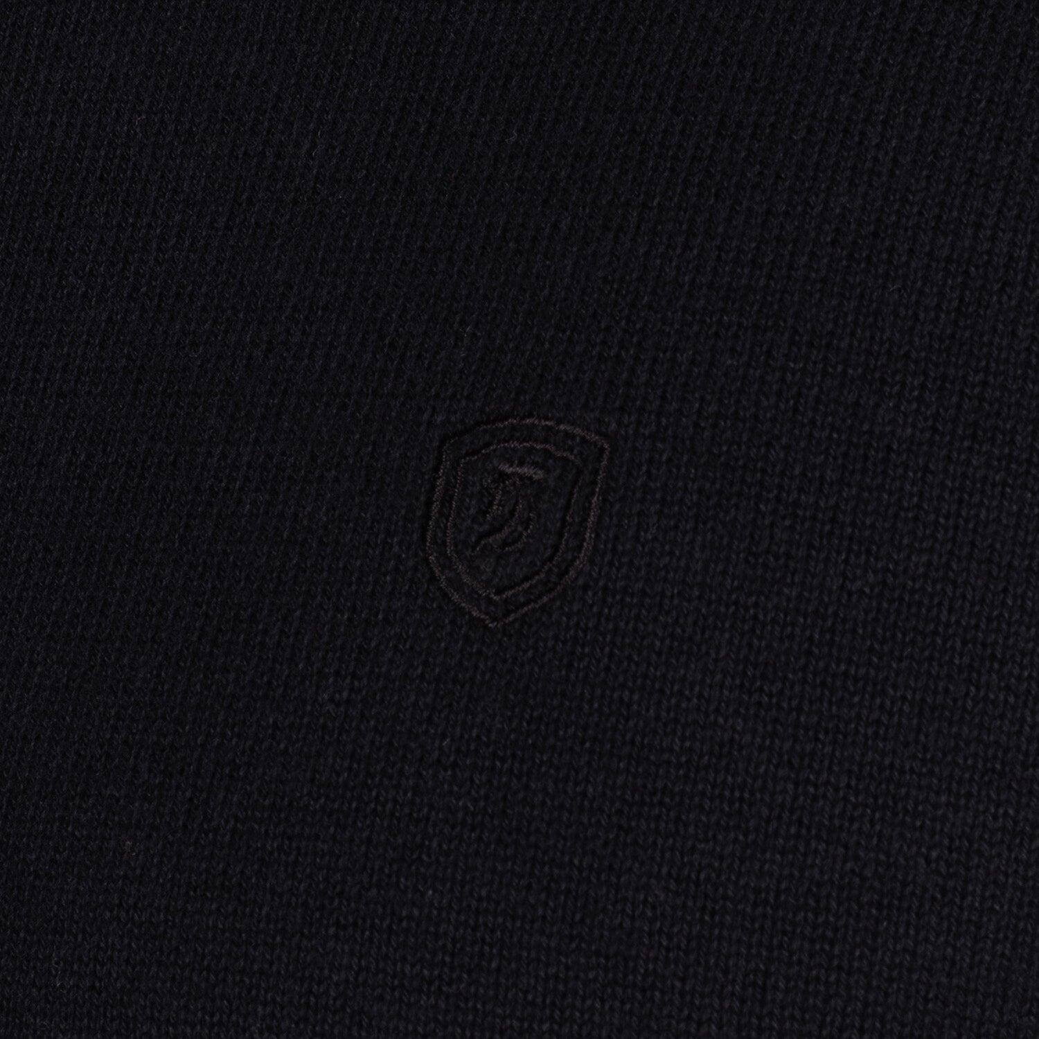 Pull col rond Oslo 5XL / Noir 3/5