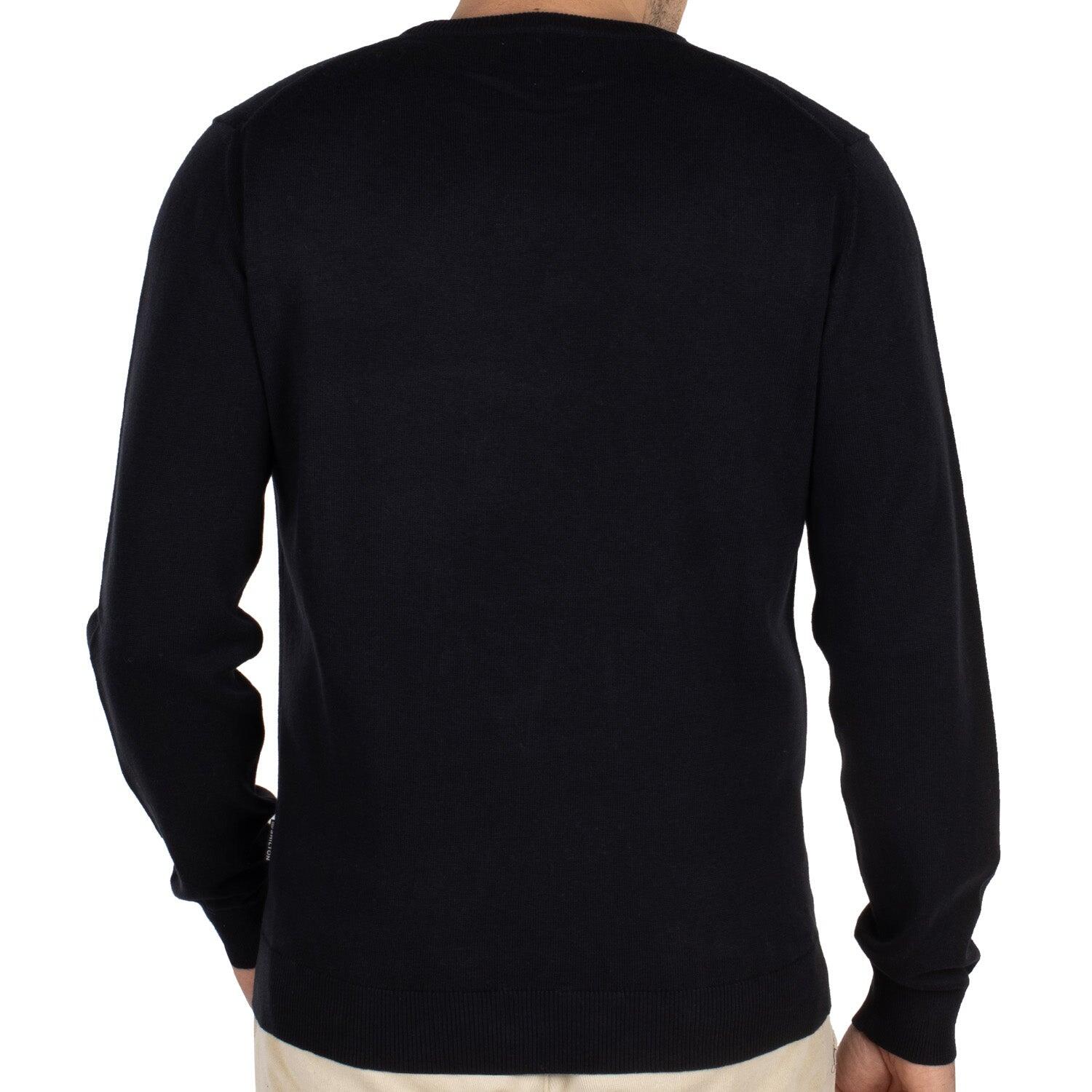 Pull col rond Oslo 5XL / Noir 2/5