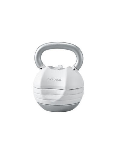 Pure Series 22.6Kg verstellbare Kettlebell weiss