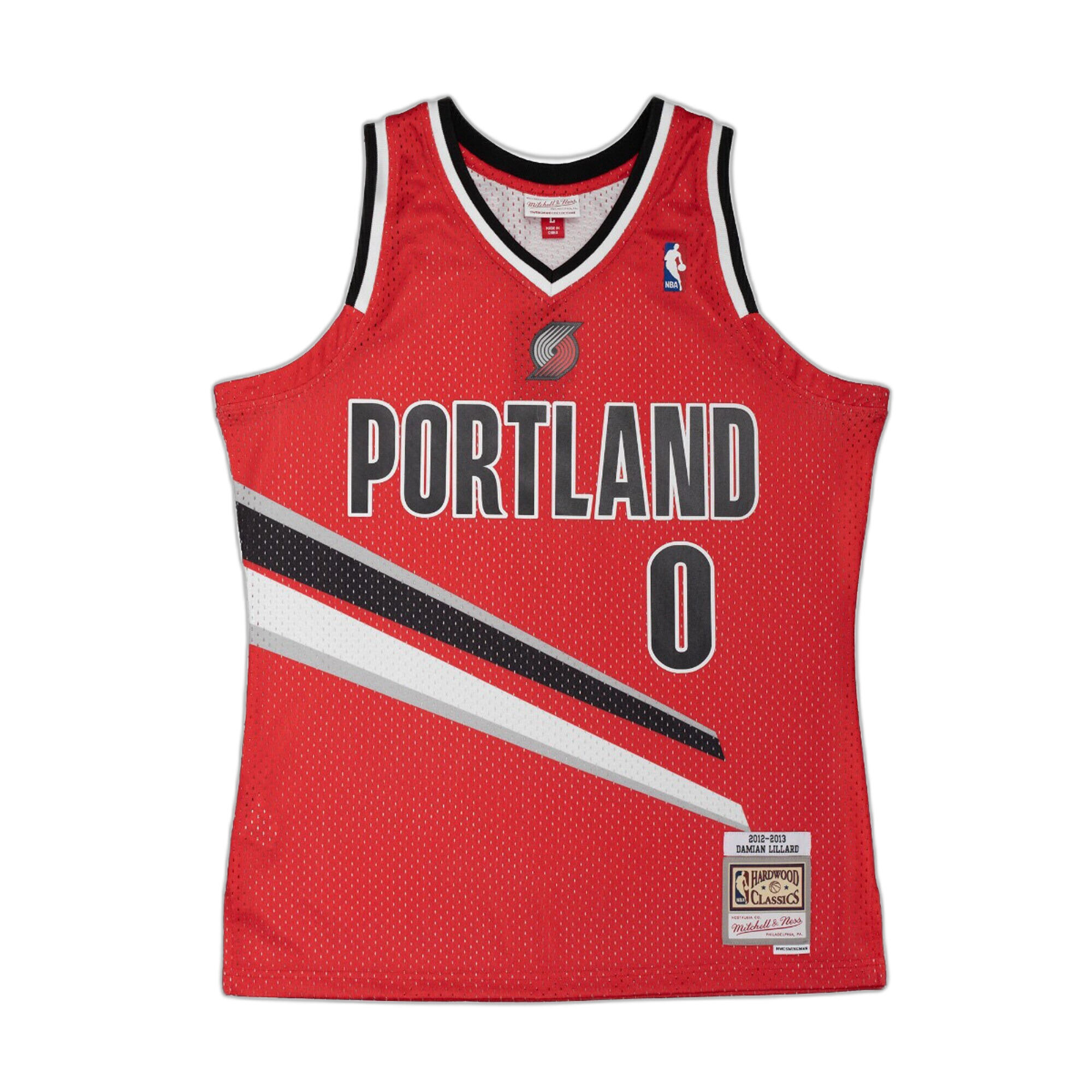 MITCHELL & NESS Maglia NBA Portland Trail Blazers Alternate Damian Lillard 2012/13