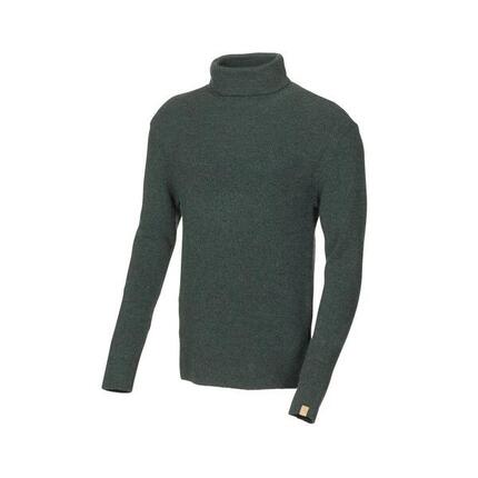 Rollkragenpullover GY Tolken Green für Herren – Merinowolle – Grün
