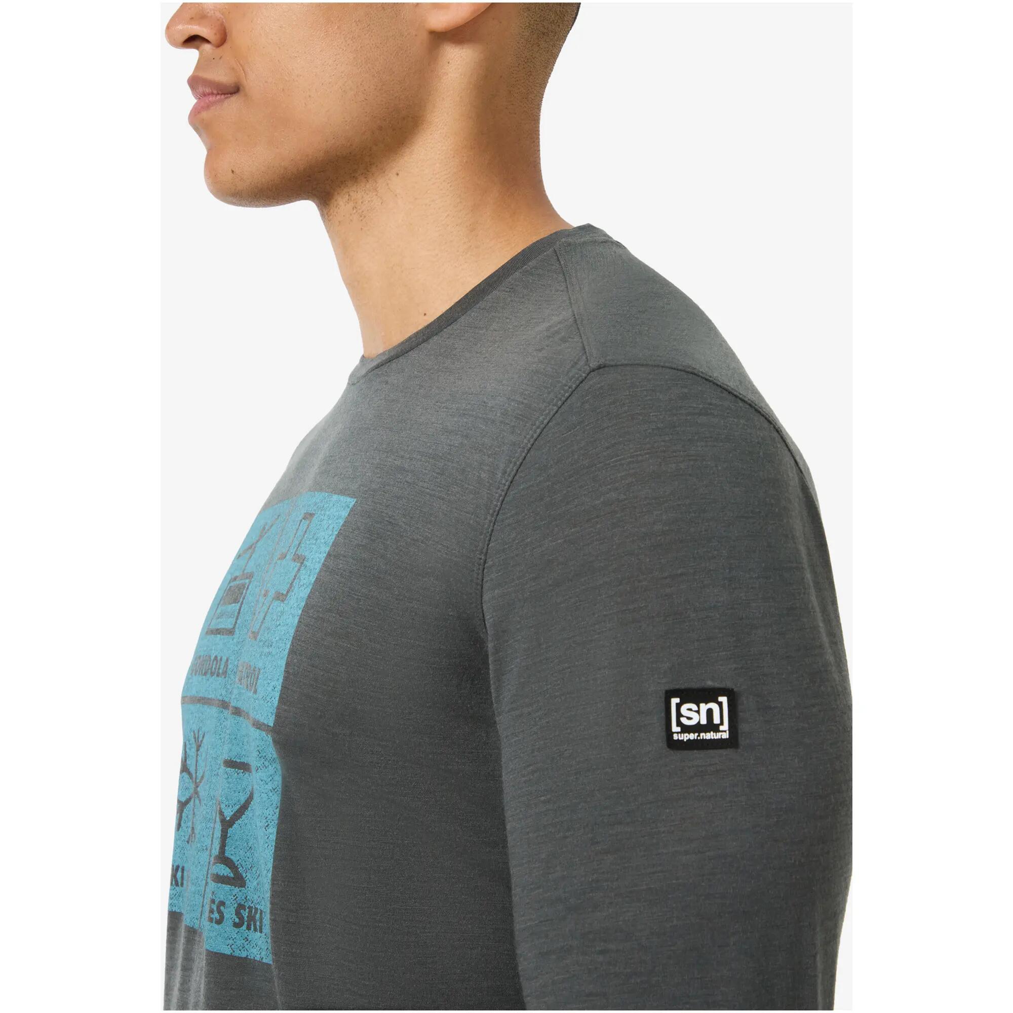 Longsleeve SUPER.NATURAL M SWISS LODGE LS 3/7