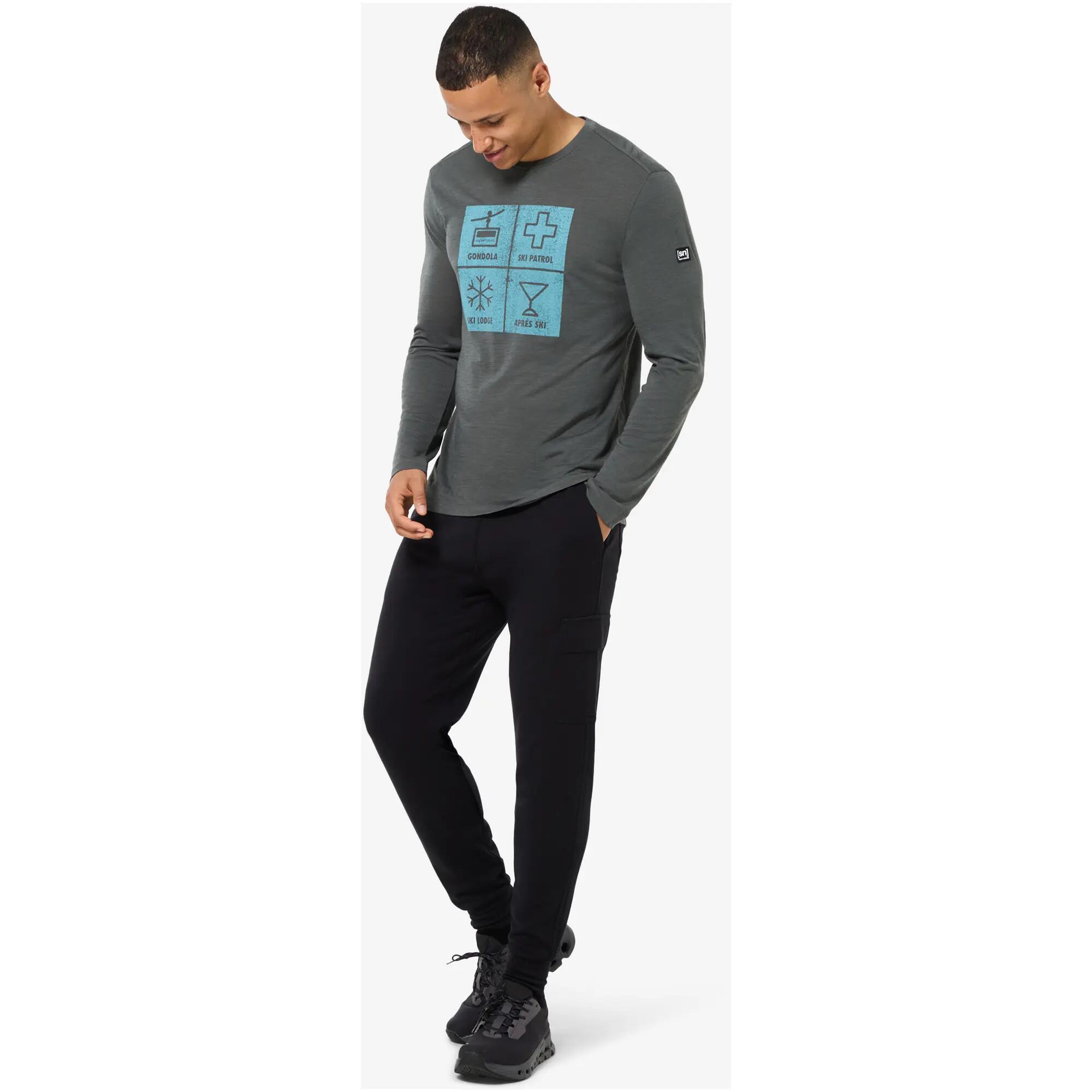 Longsleeve SUPER.NATURAL M SWISS LODGE LS 2/7