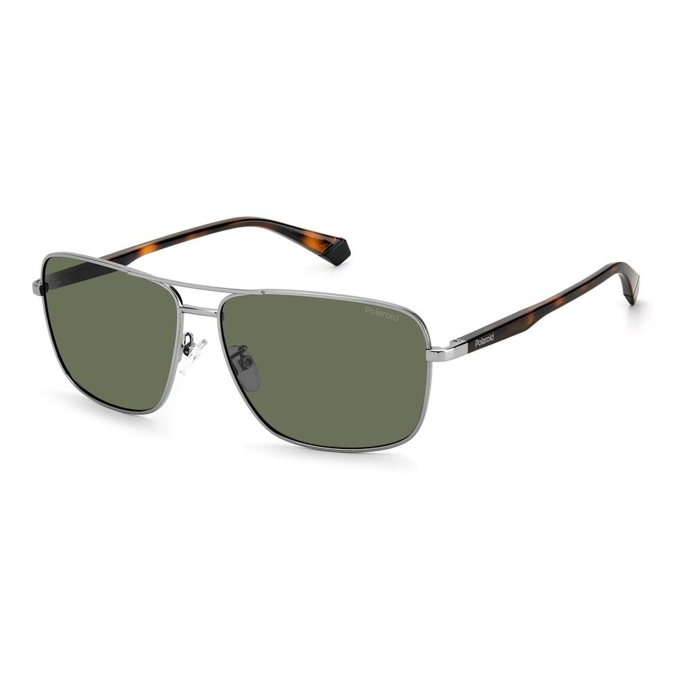 Polaroid - Lunettes De Soleil Polarisées Polaroid Pld 2119/g/s 6lb Pour Homme, Taille 61 Mm - Lunettes De Soleil - Gris|vert - No Size - Decathlon