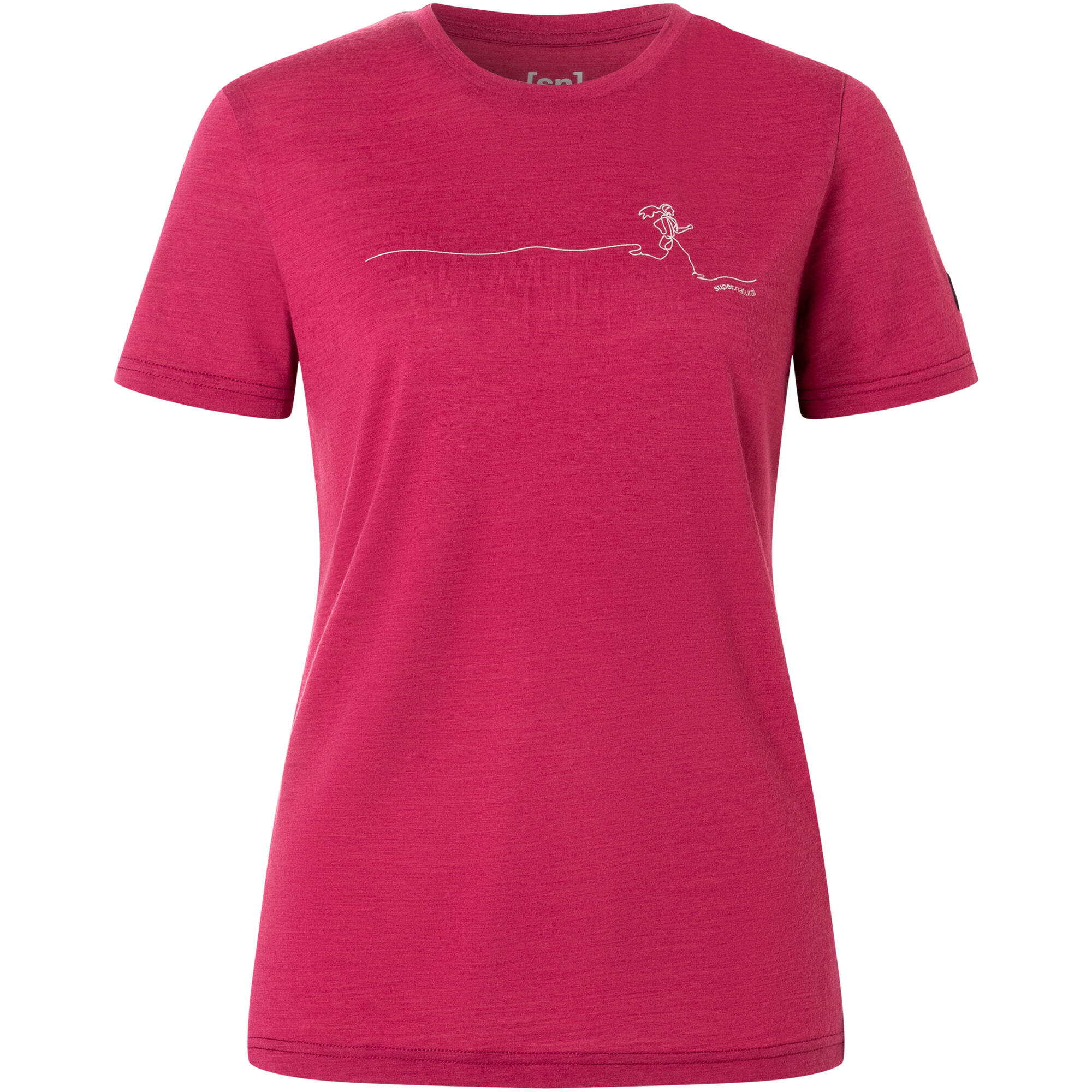 Koszulka SUPER.NATURAL W RUNNING TEE 4/5