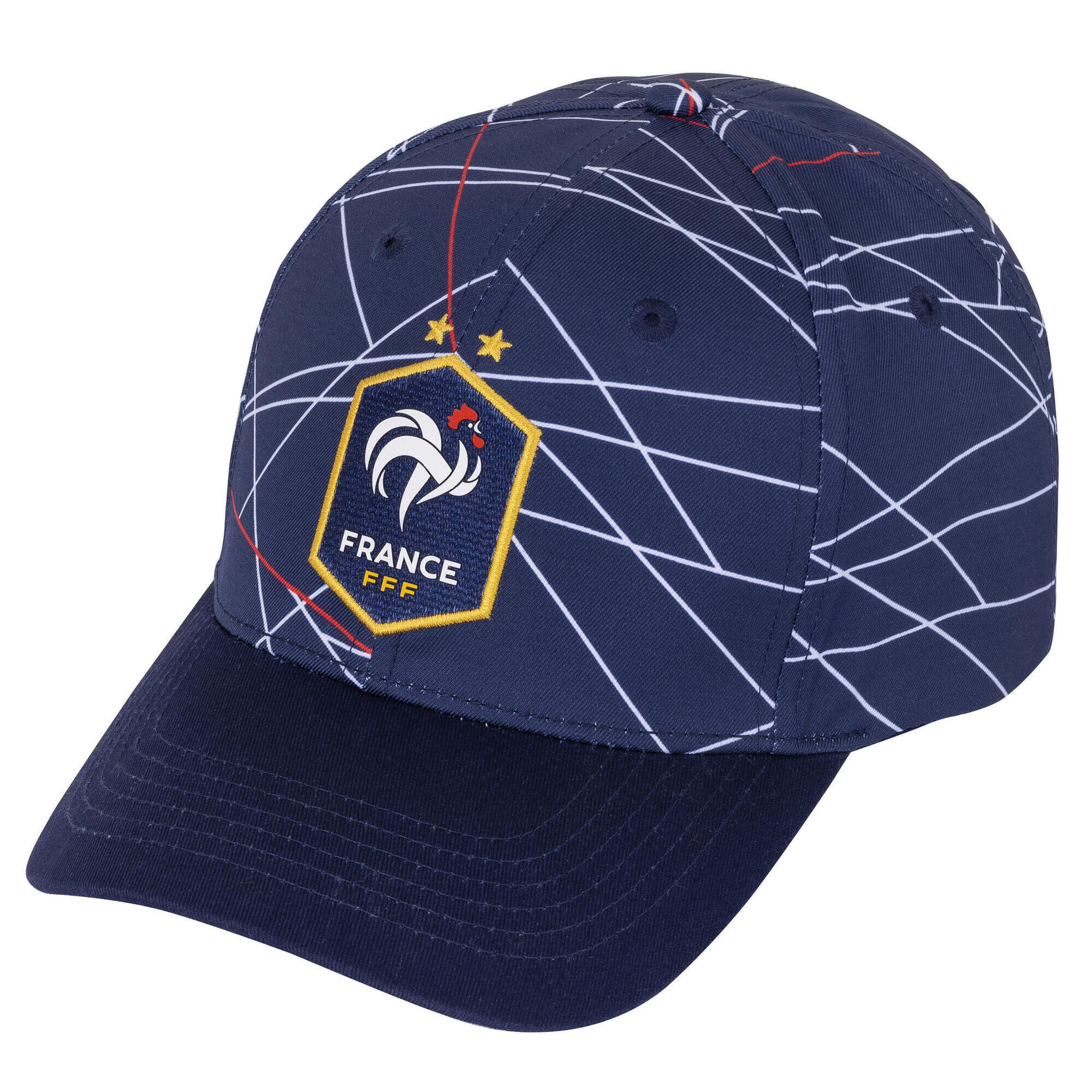 Fff - Casquette Enfant Fff - Collection Officielle Equipe De France De Football - Casquette - Bleu - Decathlon