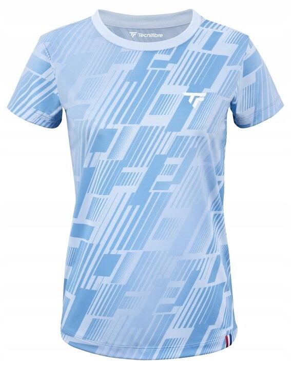 Tricou sport 22wxlosk5 cu mânecă scurtă bleu-deschis damă