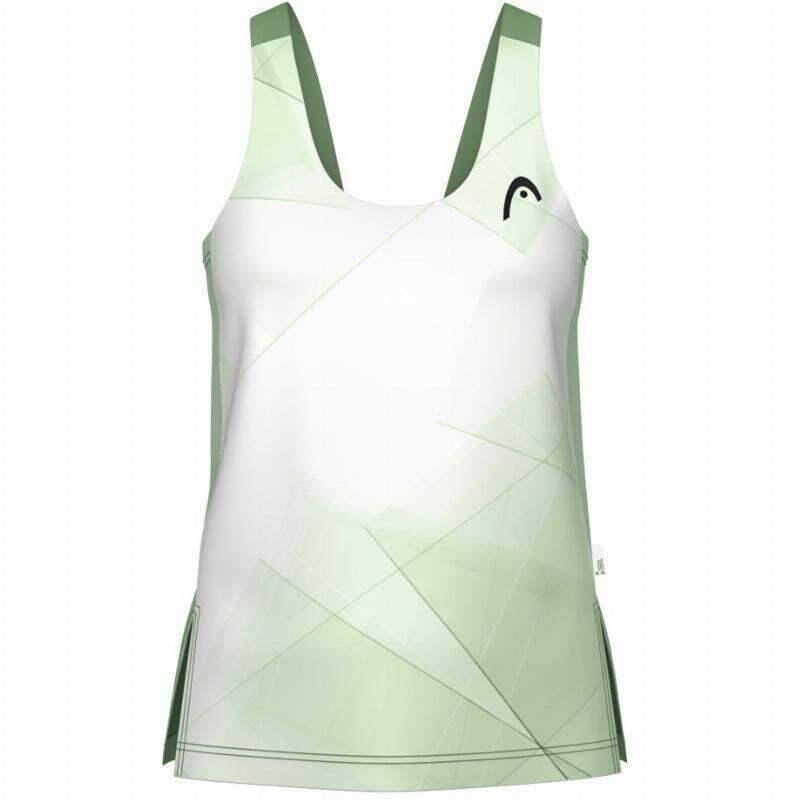Camiseta feminina com estampa verde Head Spirit 1/5