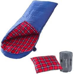 Seconde vie - Sac de couchage Dundee avec oreiller Sleepyhead – Zip à gauche