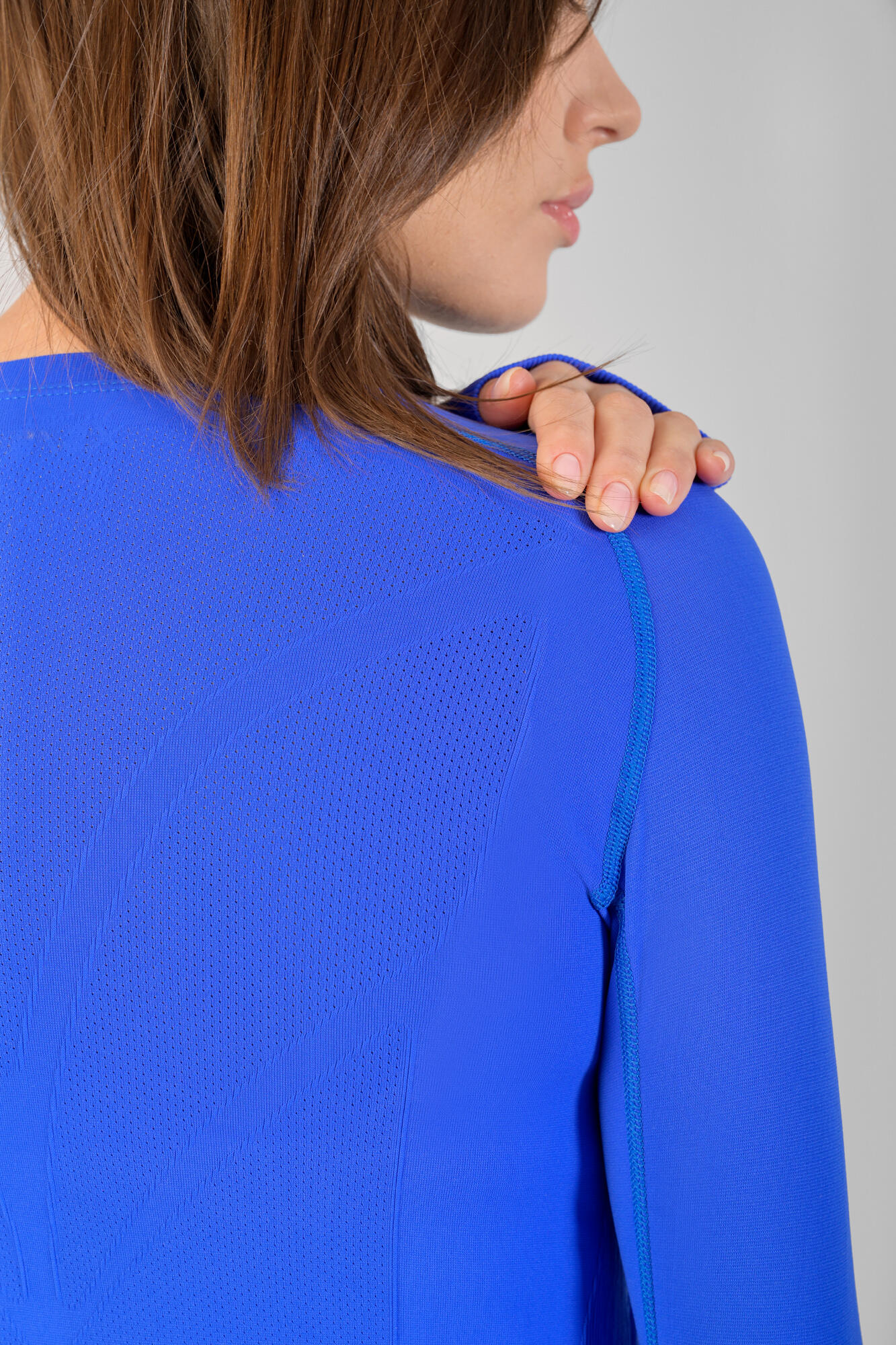 Koszulka z długim rękawem do biegania damska Nessi Sportswear Longsleeve Ultra 3/5