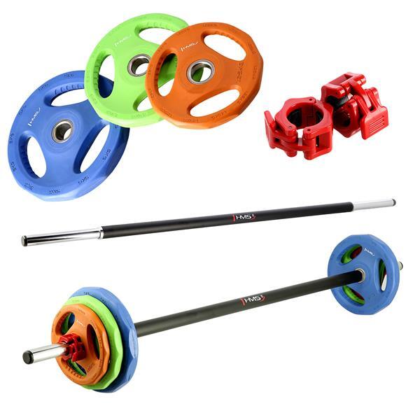 Sestava 10 sad na Body pump HMS SBP22 a stojanu STR40 3/7