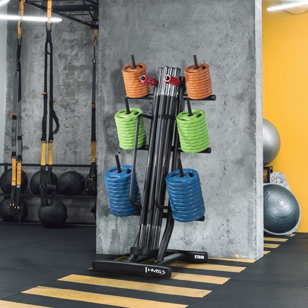 Sestava 10 sad na Body pump HMS SBP22 a stojanu STR40 4/7