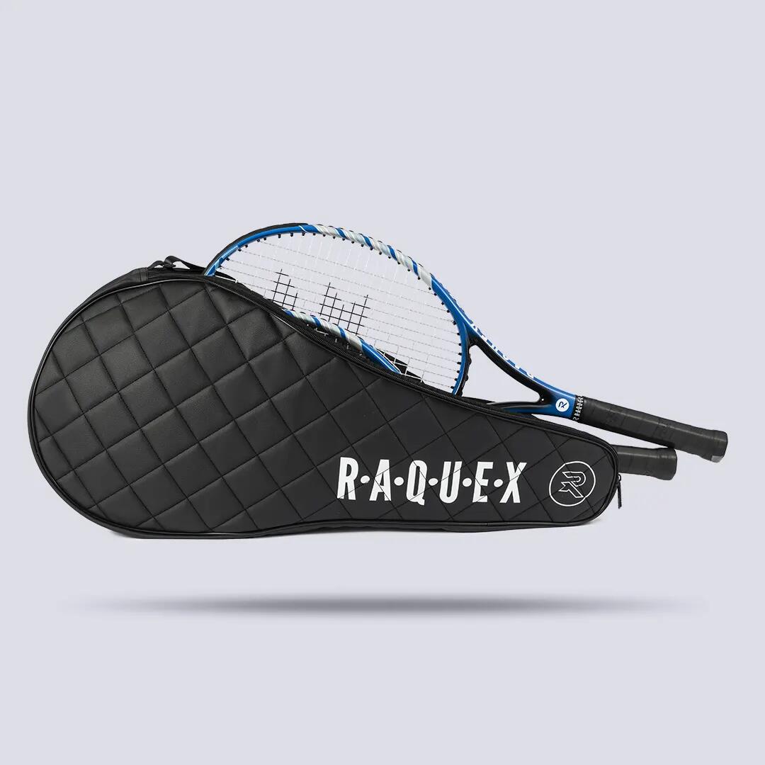 Unsquashable Racket Cover Raquex Elite Quilted 2 Tennis Racket Cover | Decathlon