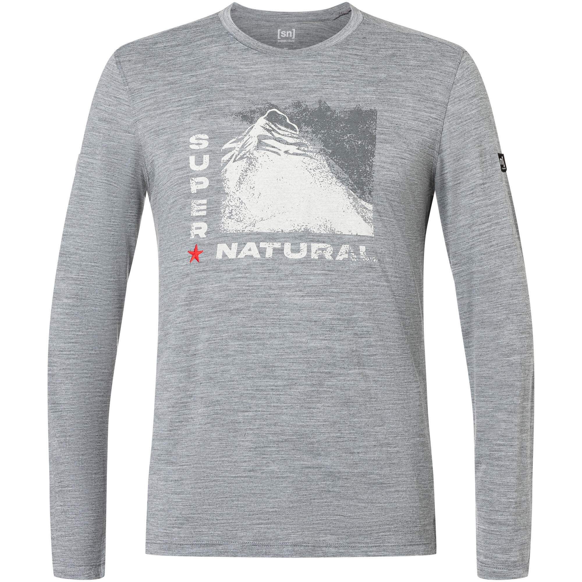 Longsleeve SUPER.NATURAL M SUPER MOUNTAIN LS 6/7