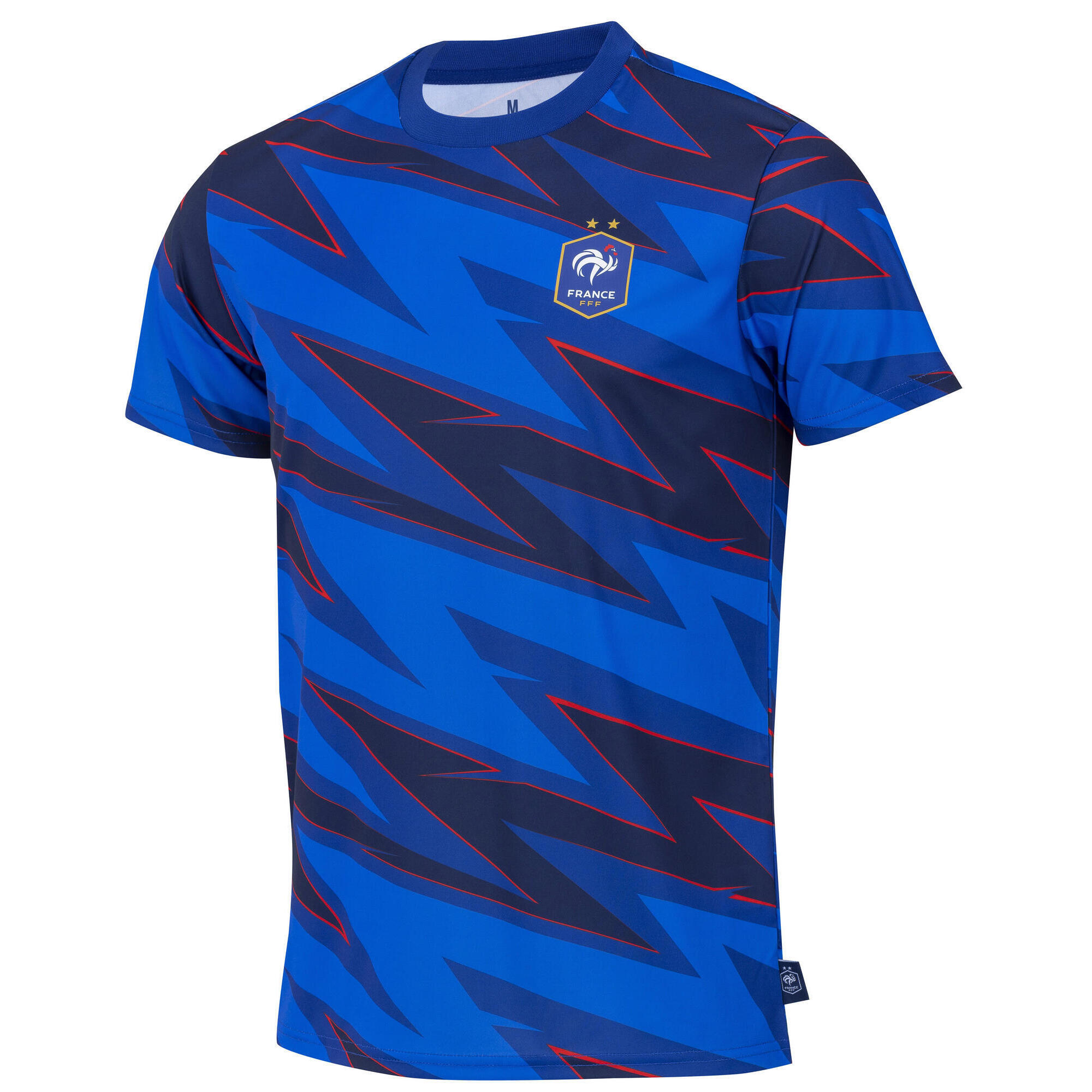 Fff - Maillot Fff - Collection Officielle Equipe De France De Football - Maillot Manches Courtes - Bleu - Decathlon