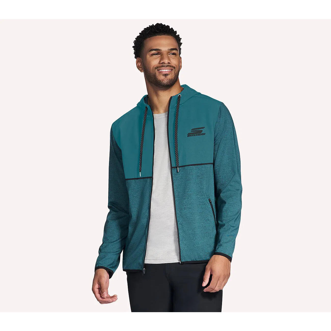 Capot Skechers Harry Kane Weekend Fz Hoodie, Bleu, Hommes 4/5