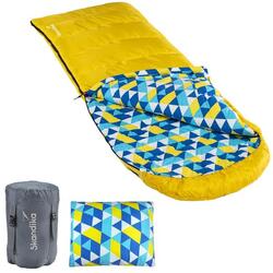 Seconde vie - Sac de couchage Dundee avec oreiller Sleepyhead – Zip à gauche