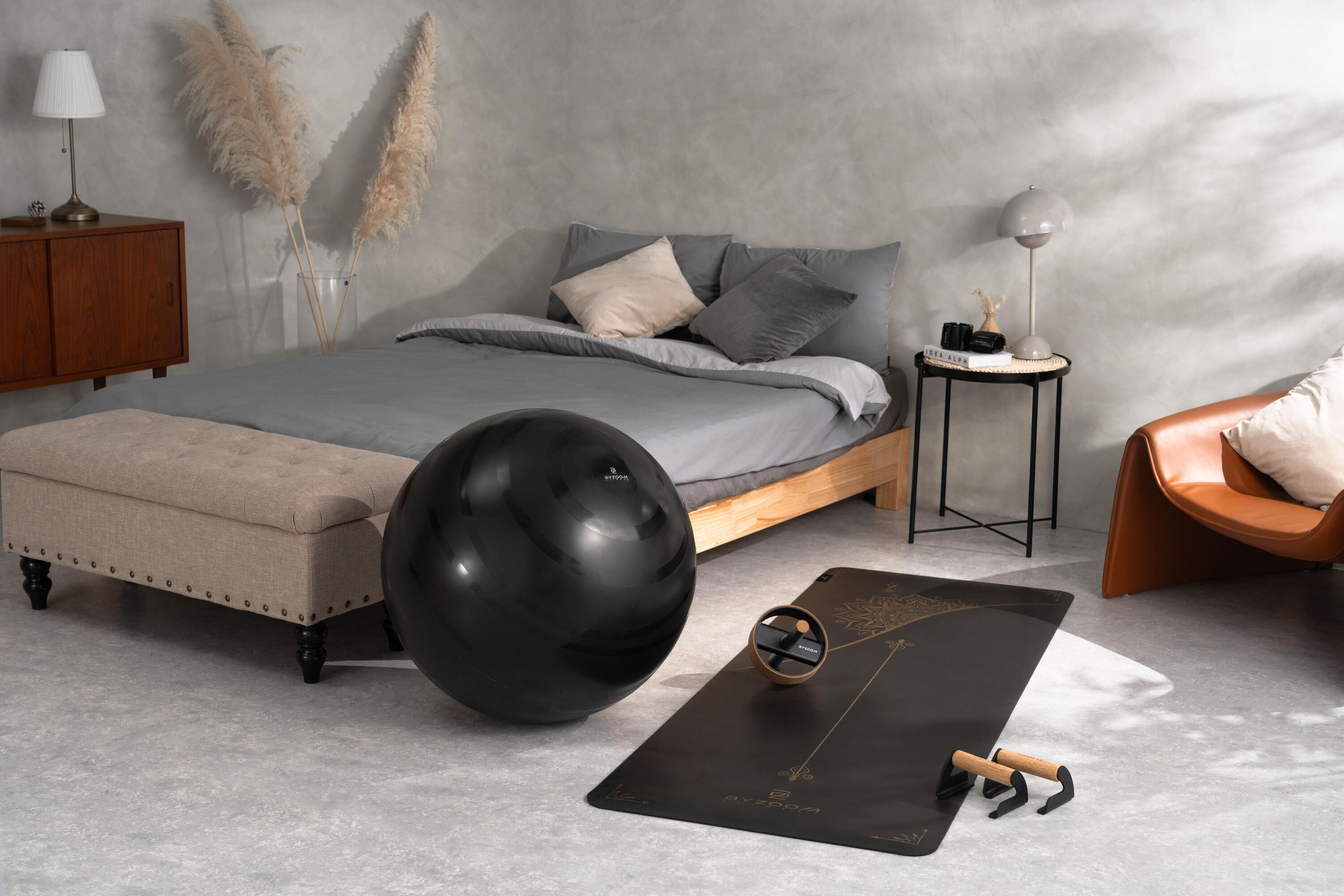 Tapis de yoga en caoutchouc naturel PU 3/3