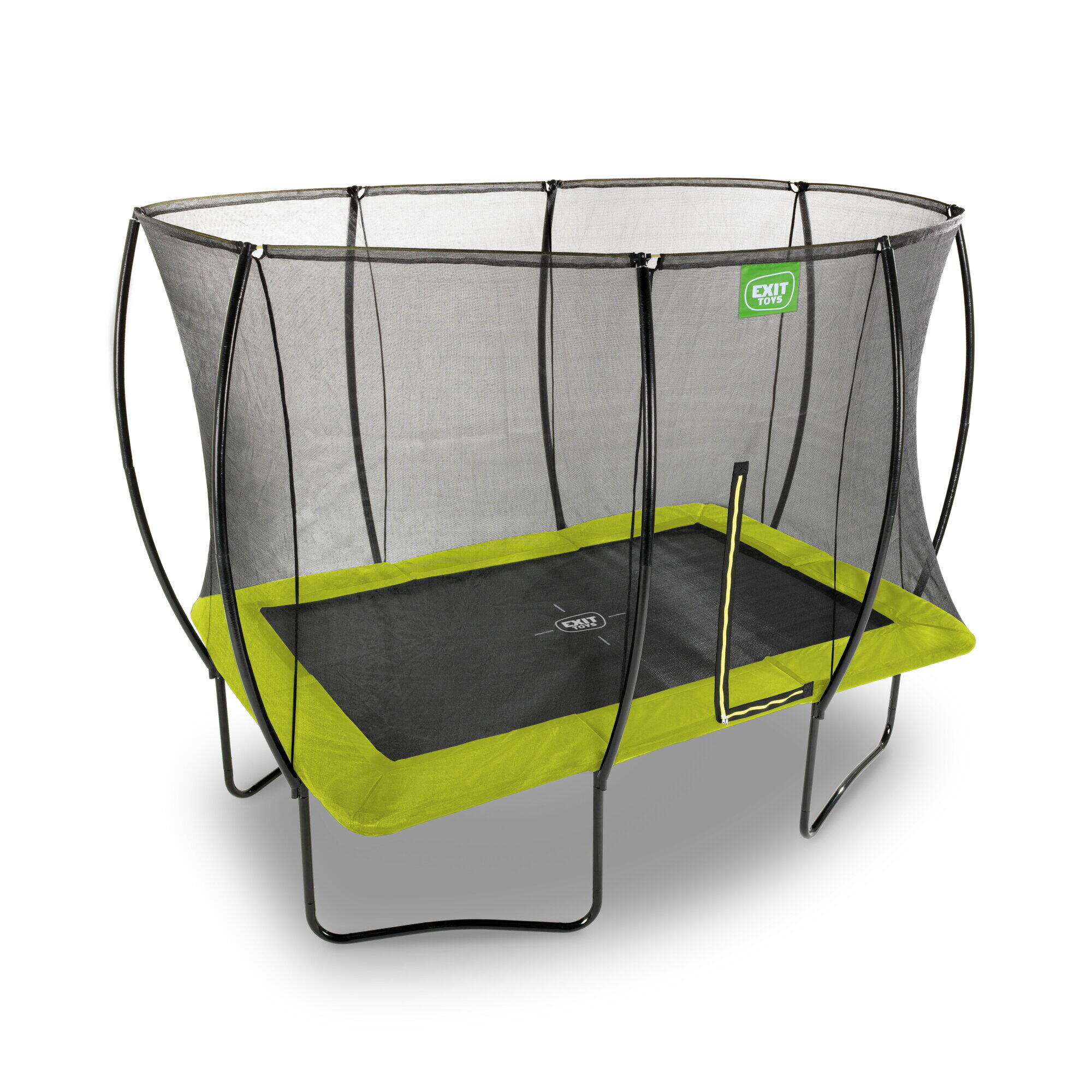 Trampolino elastico EXIT Silhouette 244x366cm - verde 3/7